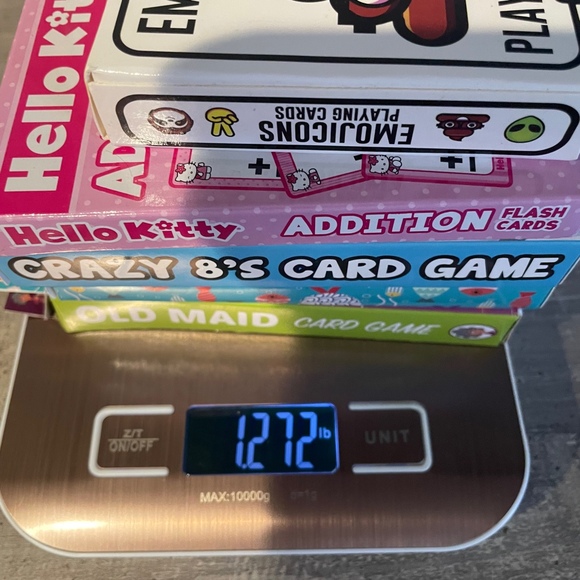 Kids Card Game Bundle Age 6+ Crazy 8 Old Maid Go Fish Emoji Cards - Picture 3 of 3